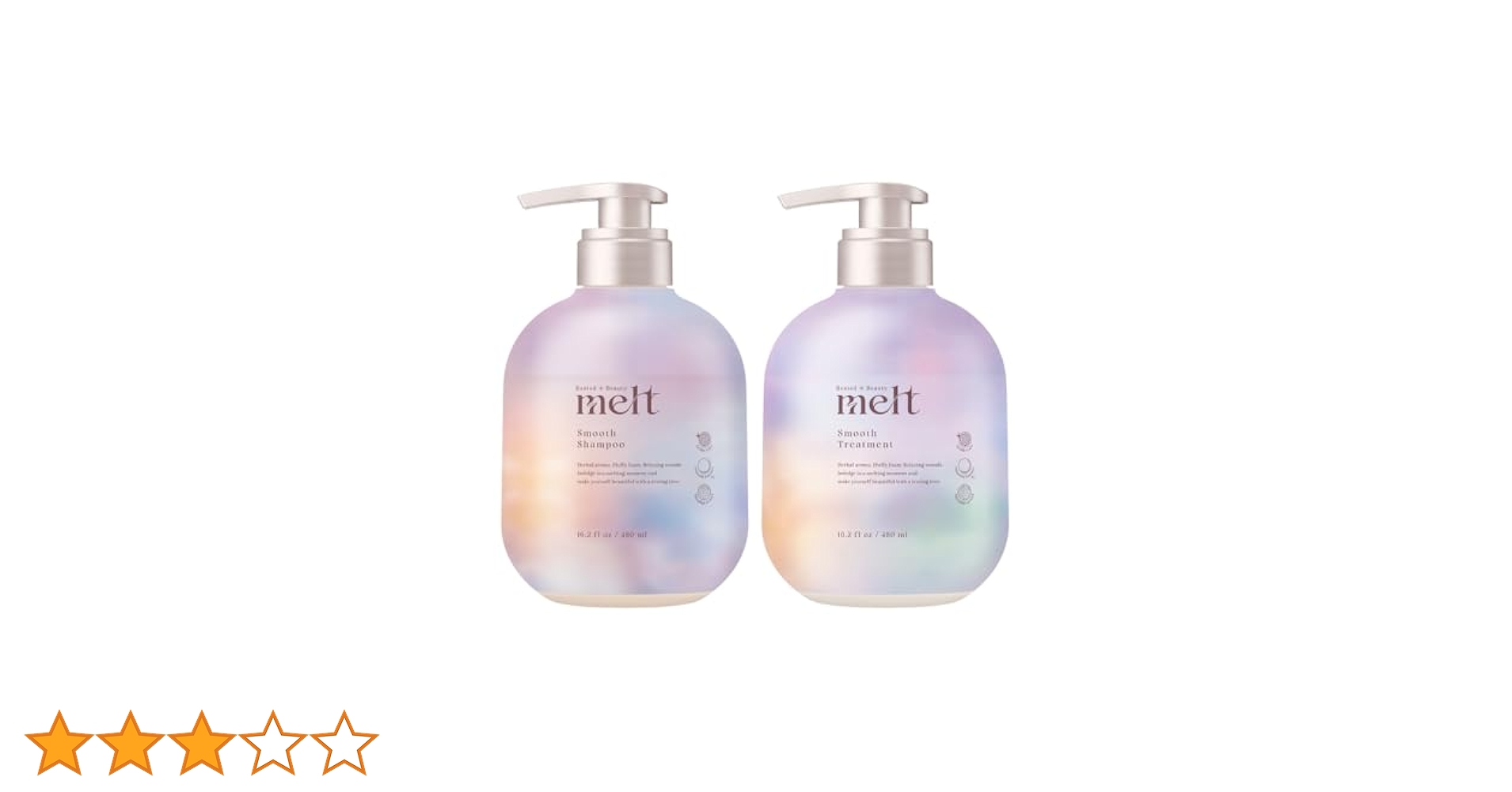 melt トワイライトビーチアロマ シャンプー & トリートメント スムース×3 Amazon | 販路限定 メルト melt トワイライトビーチアロマ”の